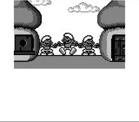 une photo d'Ã©cran de Les Schtroumpfs sur Nintendo Game Boy